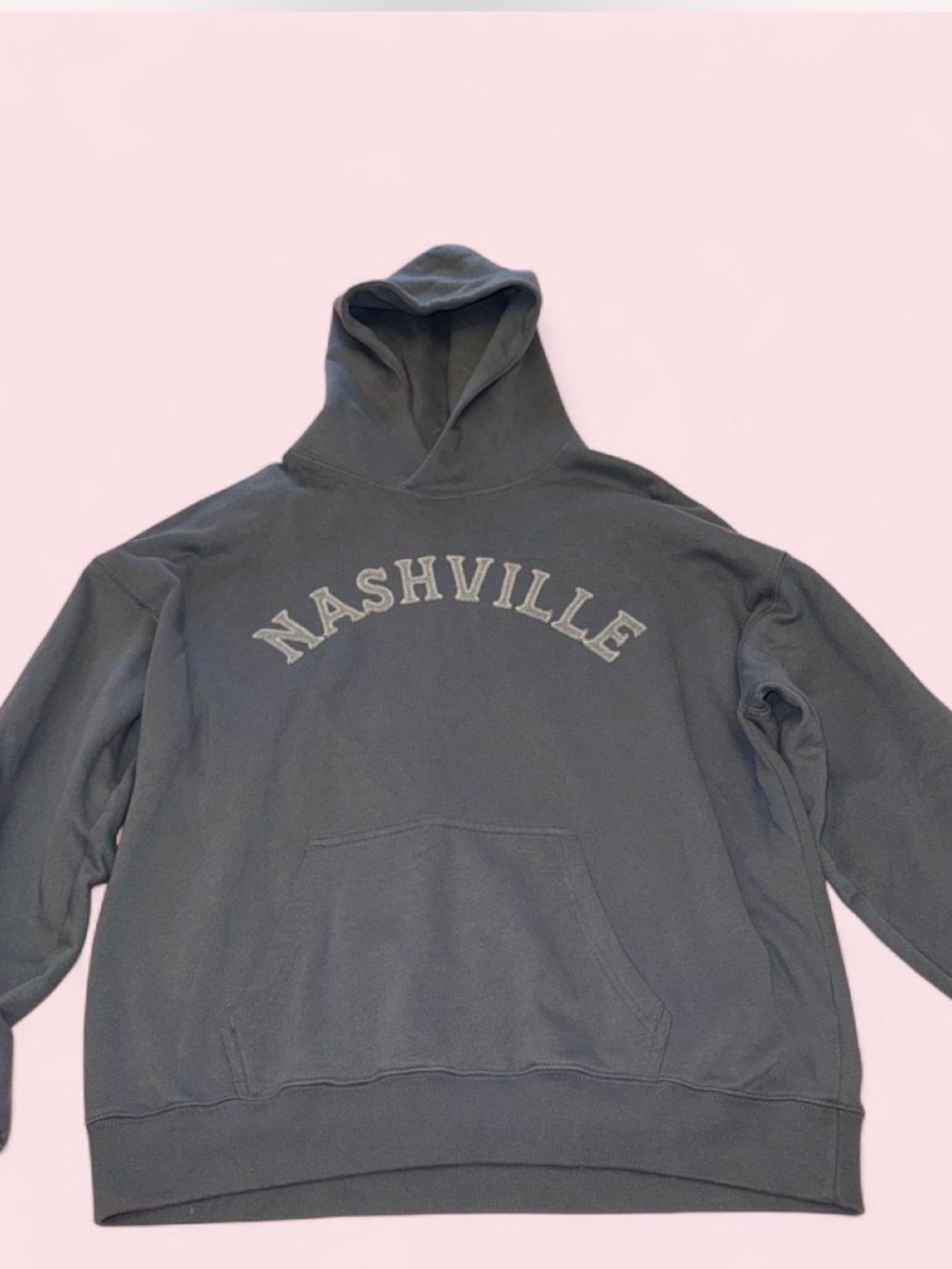 Hollister Charcoal Nashville Hooded Sweatshirt